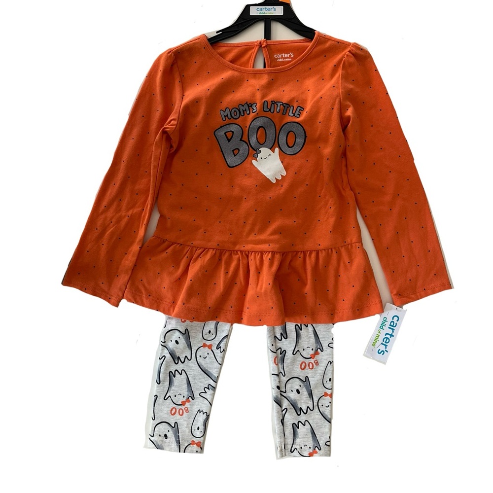 New with tags Carters “My Little Boo” two piece set size 4T